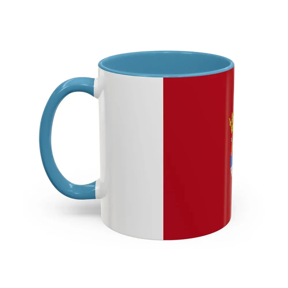 Flag of Segovia Spain - Accent Coffee Mug - Go Mug Yourself