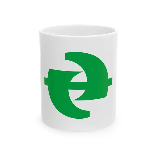 Flag of Seika Kyoto (Japan) White Coffee Mug 11oz - Go Mug Yourself