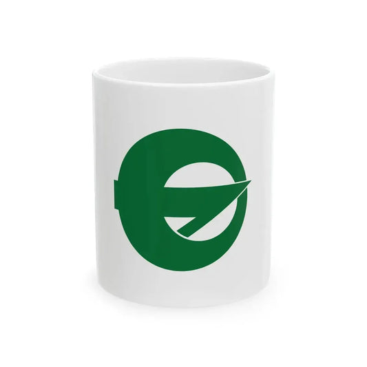 Flag of Seinaiji Nagano 1969-2009 (Japan) White Coffee Mug 11oz - Go Mug Yourself