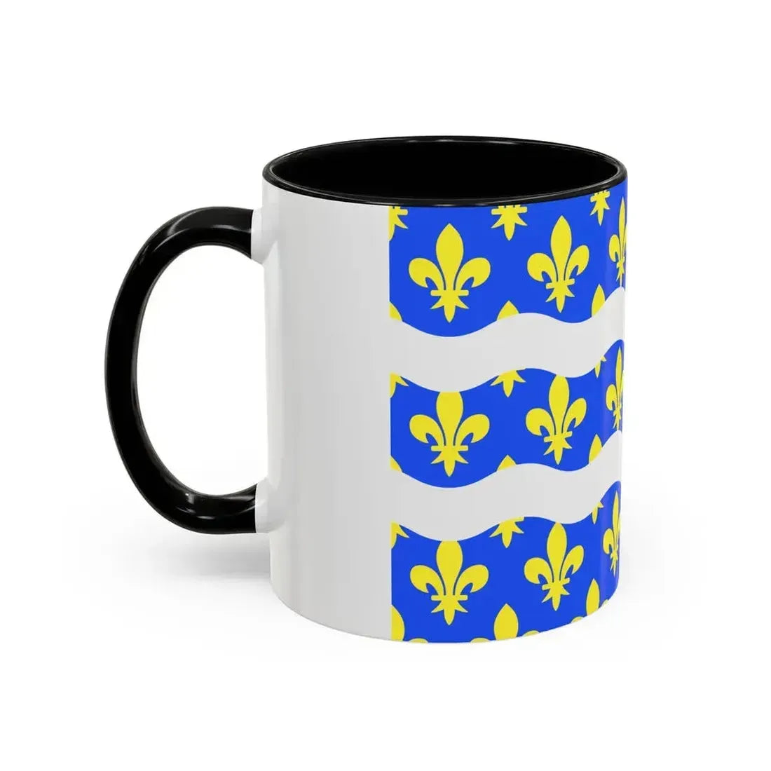 Flag of Seine et Marne France 2 - Accent Coffee Mug - Go Mug Yourself