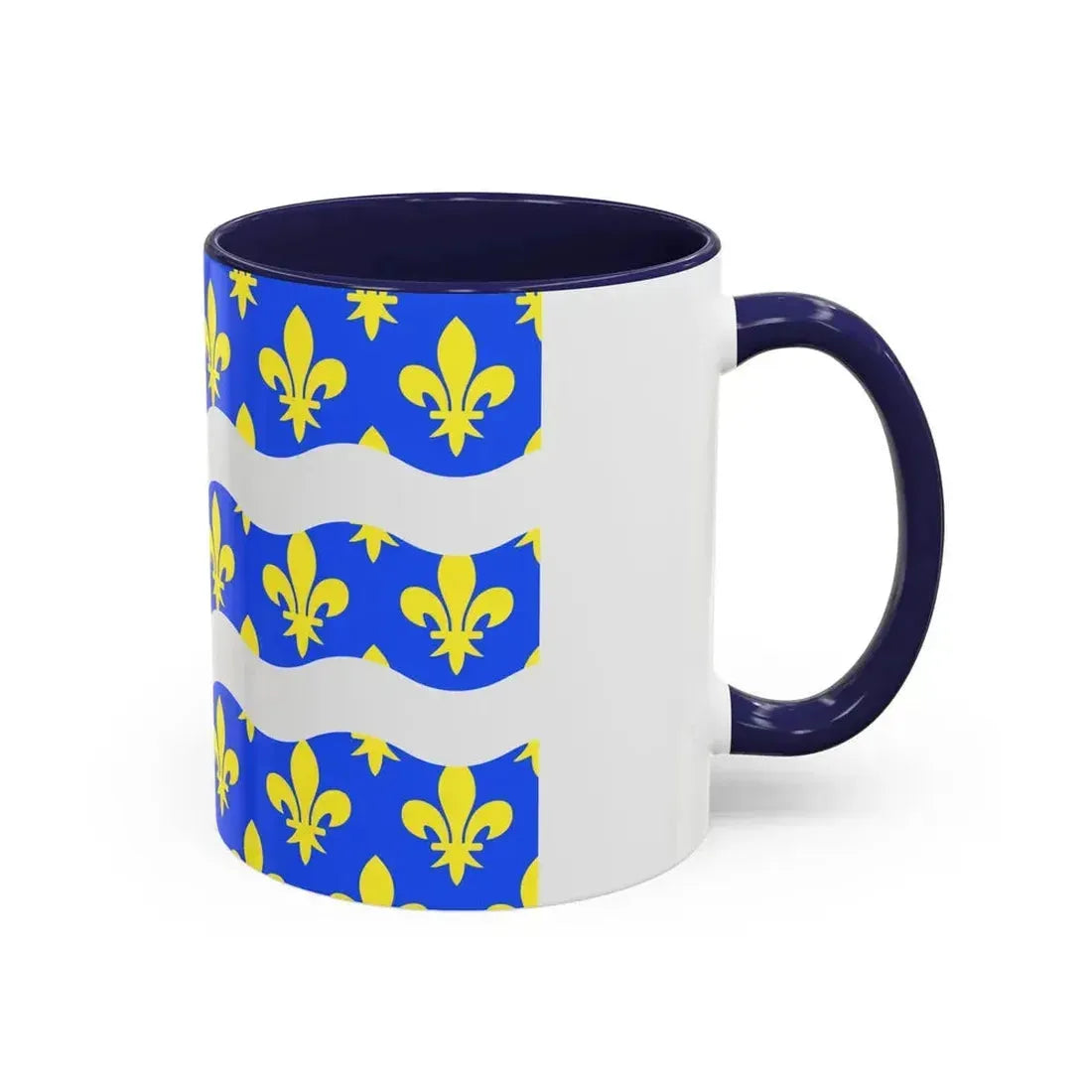 Flag of Seine et Marne France 2 - Accent Coffee Mug - Go Mug Yourself