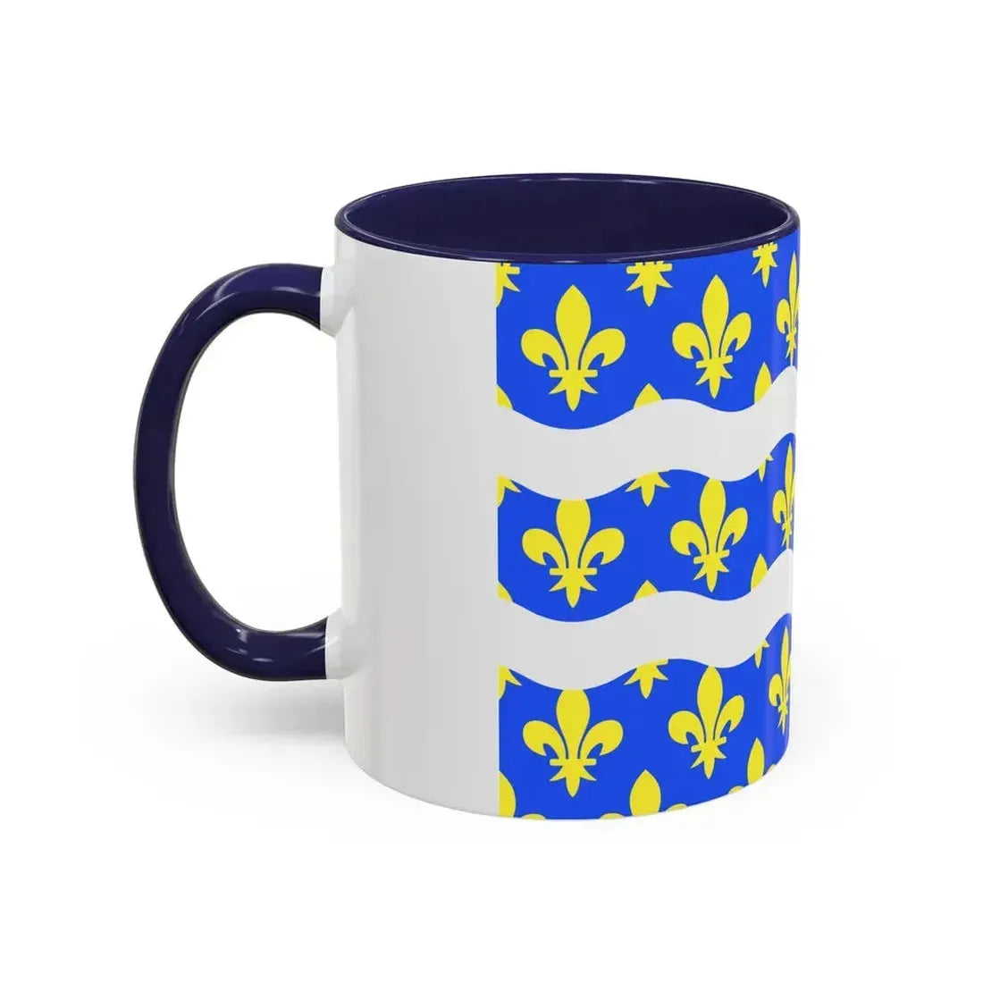 Flag of Seine et Marne France 2 - Accent Coffee Mug - Go Mug Yourself