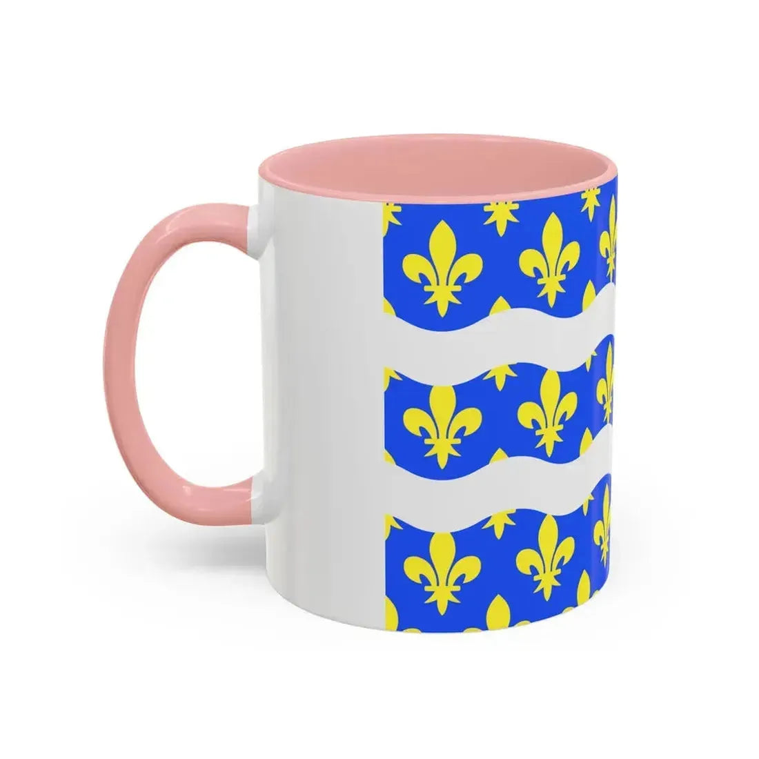 Flag of Seine et Marne France 2 - Accent Coffee Mug - Go Mug Yourself