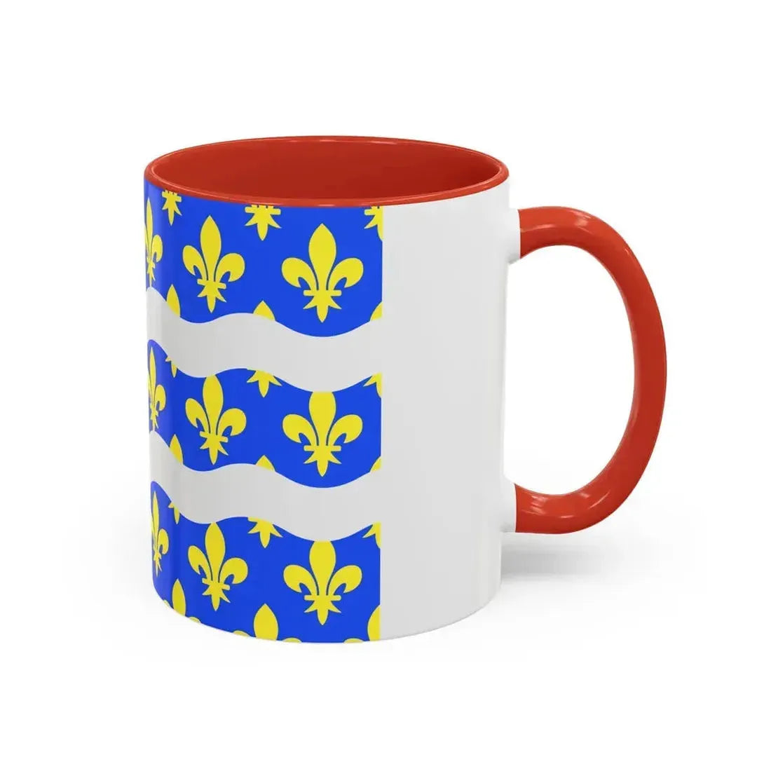 Flag of Seine et Marne France 2 - Accent Coffee Mug - Go Mug Yourself
