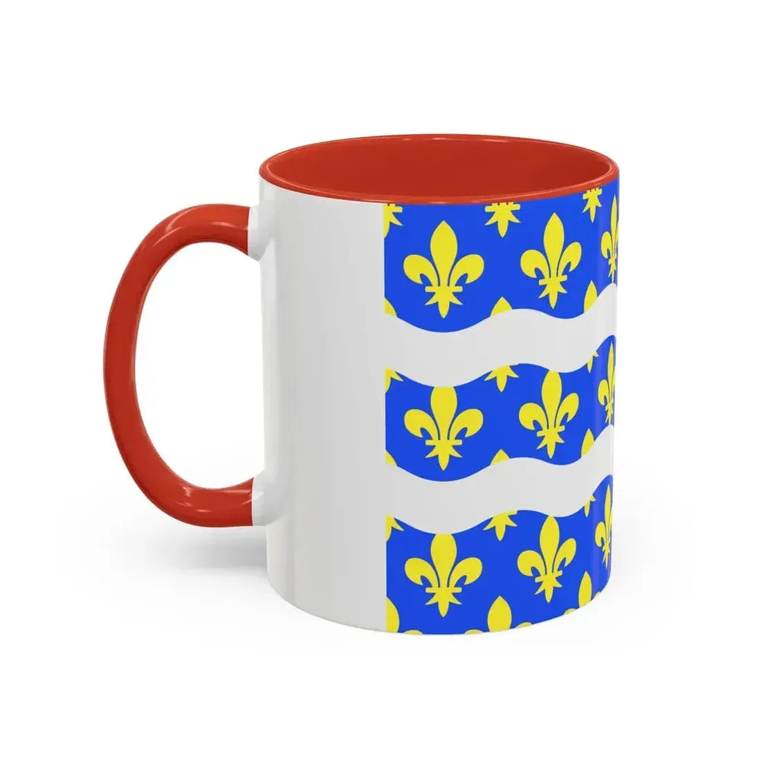 Flag of Seine et Marne France 2 - Accent Coffee Mug - Go Mug Yourself