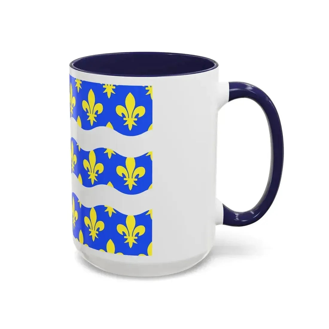 Flag of Seine et Marne France 2 - Accent Coffee Mug - Go Mug Yourself