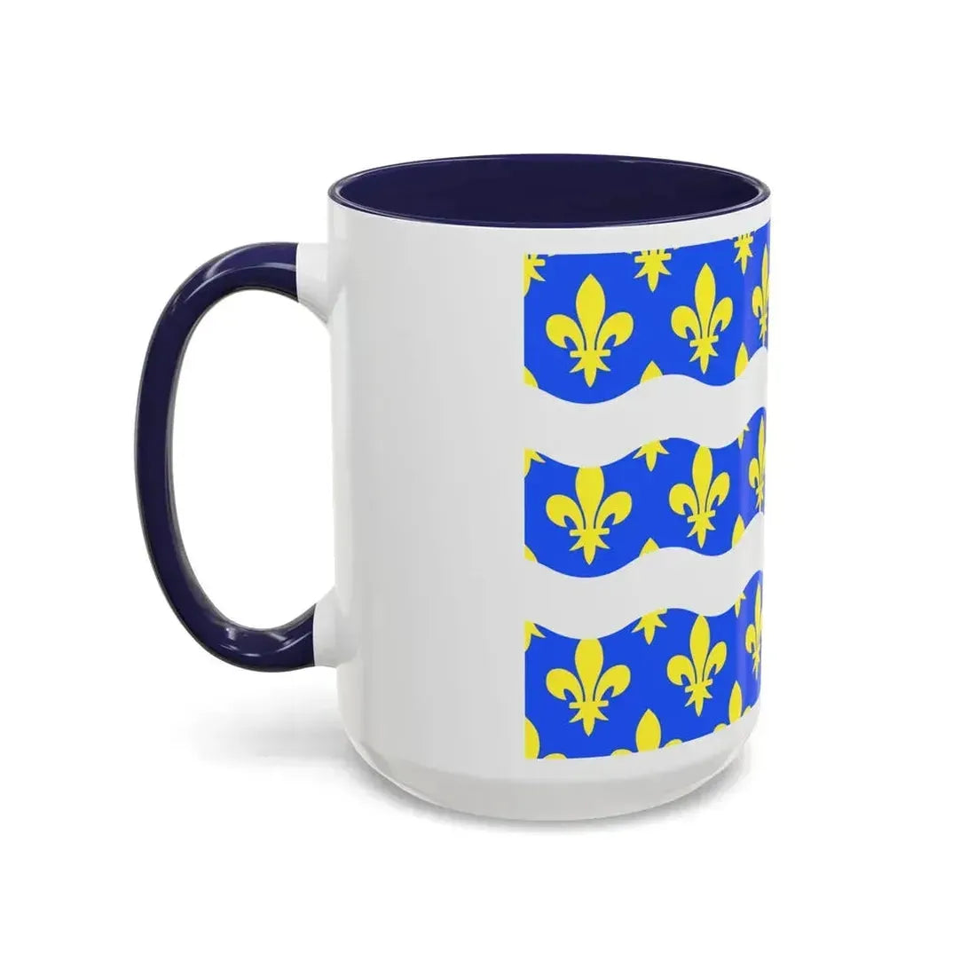 Flag of Seine et Marne France 2 - Accent Coffee Mug - Go Mug Yourself