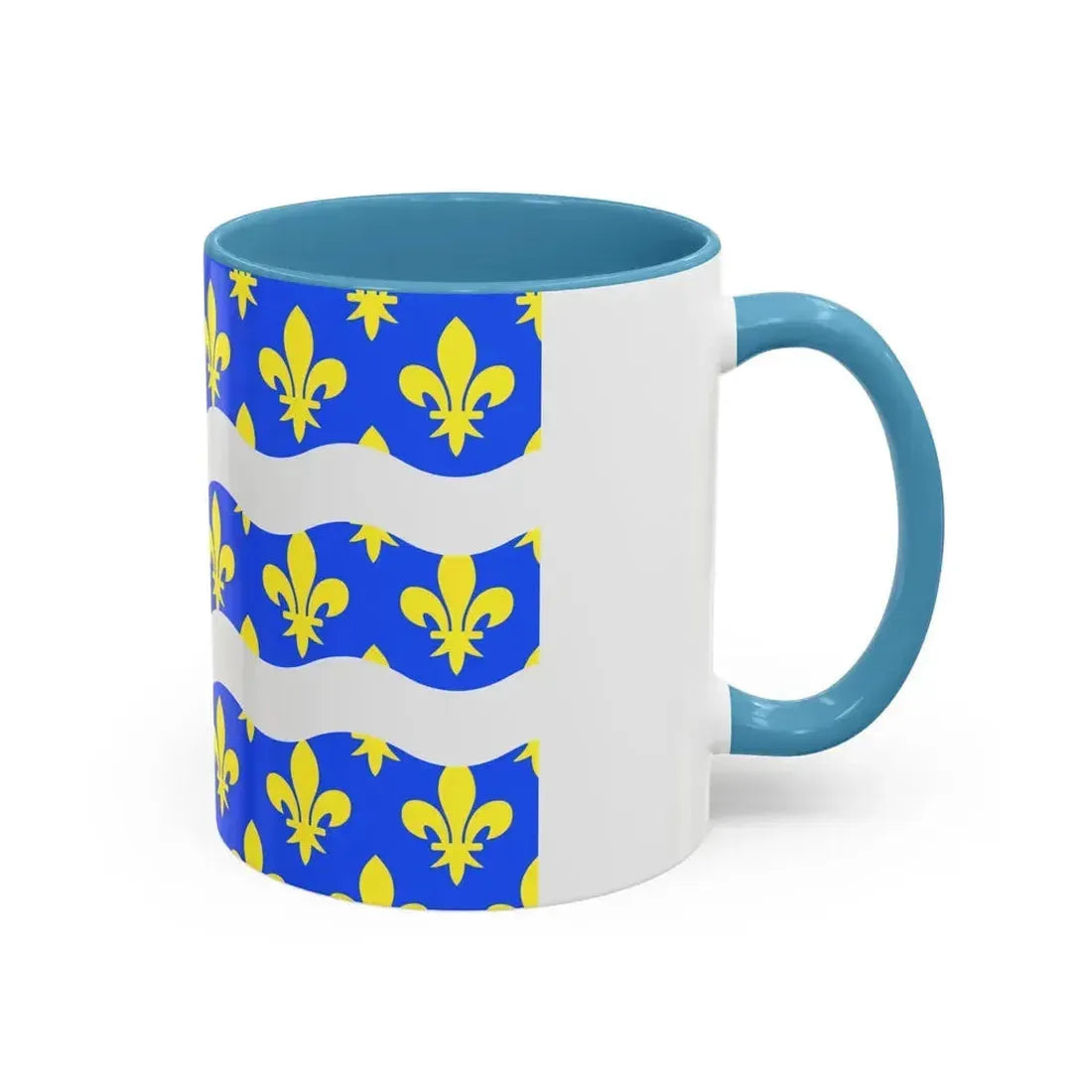 Flag of Seine et Marne France 2 - Accent Coffee Mug - Go Mug Yourself