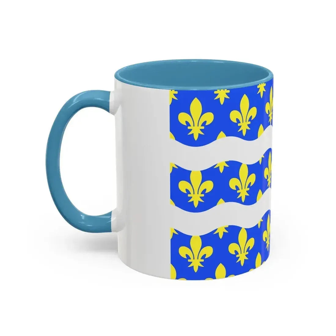 Flag of Seine et Marne France 2 - Accent Coffee Mug - Go Mug Yourself