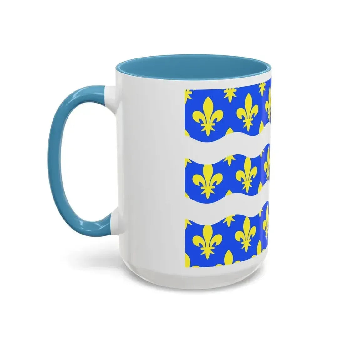 Flag of Seine et Marne France 2 - Accent Coffee Mug - Go Mug Yourself