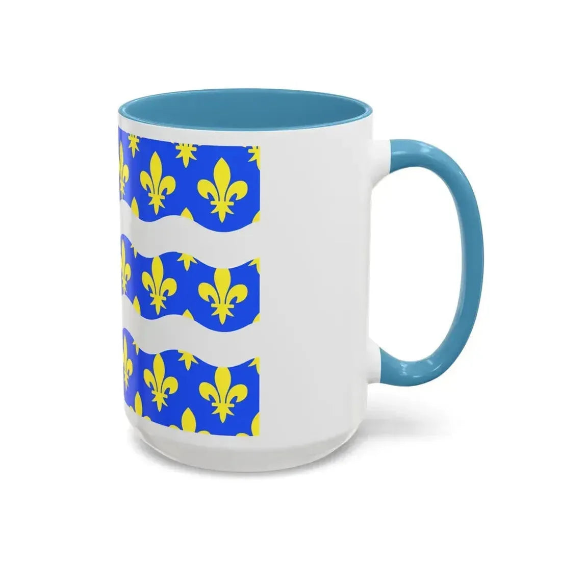 Flag of Seine et Marne France 2 - Accent Coffee Mug - Go Mug Yourself