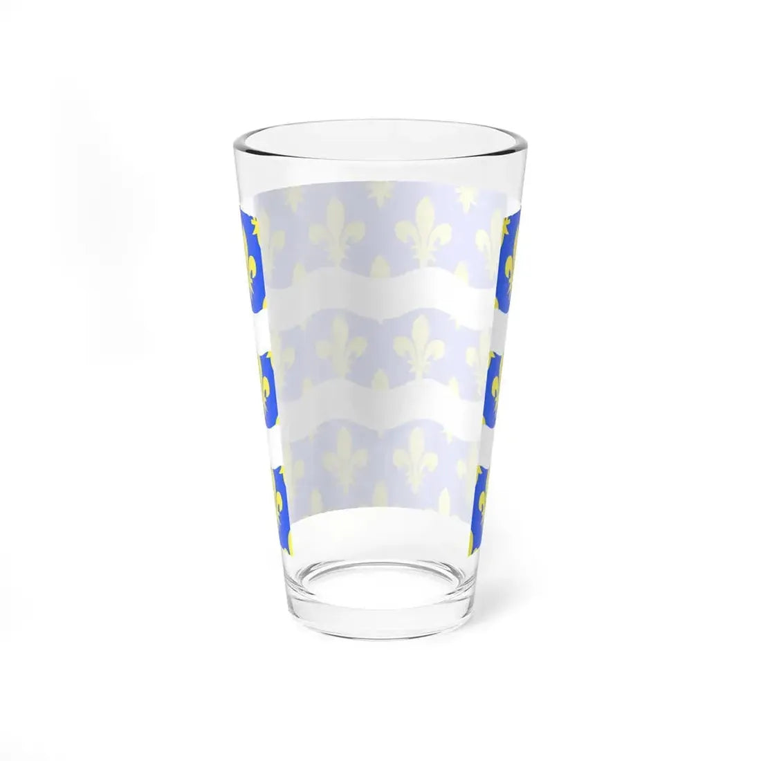 Flag of Seine et Marne France 2 - Pint Glass 16oz - Go Mug Yourself