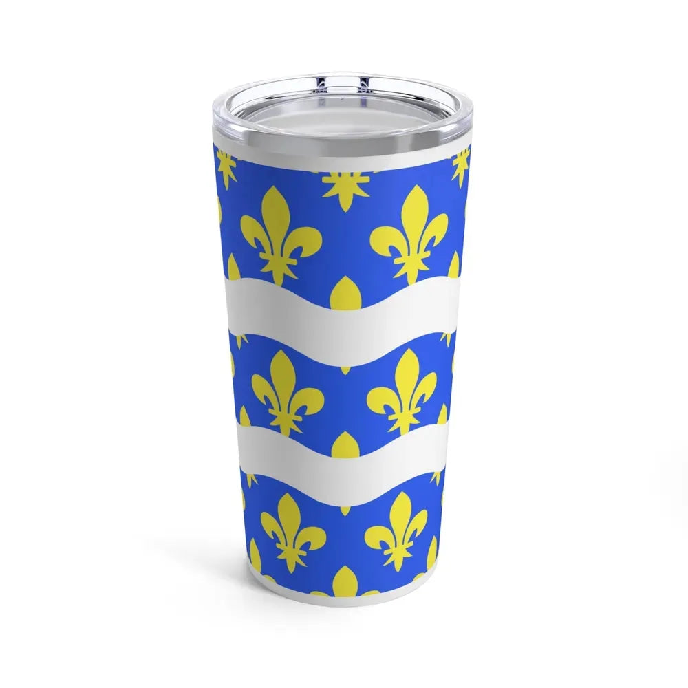 Flag of Seine et Marne France 2 - Tumbler 20oz 20oz - Go Mug Yourself