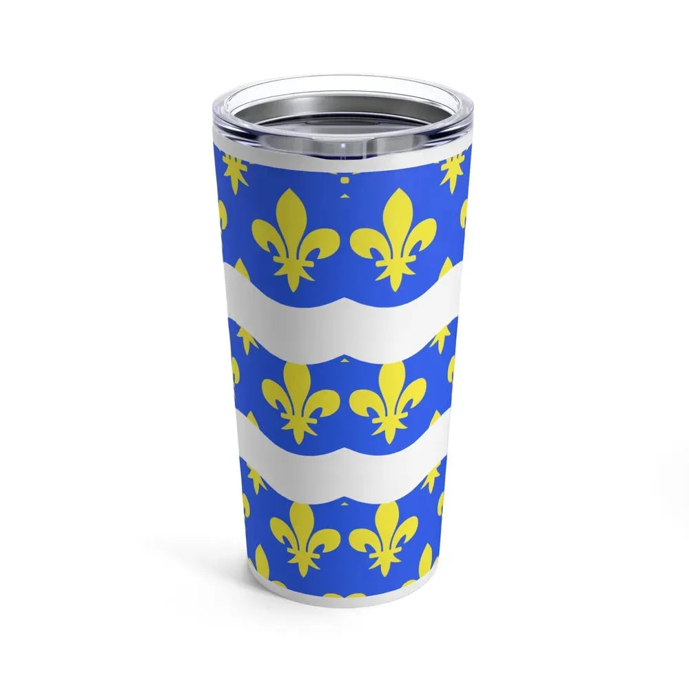 Flag of Seine et Marne France 2 - Tumbler 20oz - Go Mug Yourself