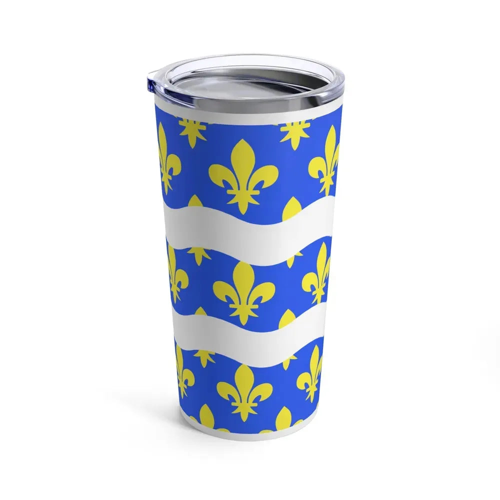 Flag of Seine et Marne France 2 - Tumbler 20oz - Go Mug Yourself