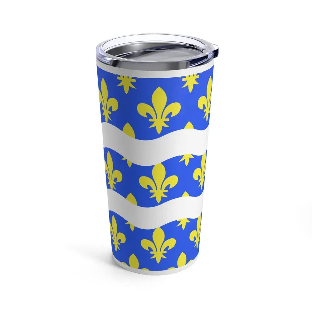 Flag of Seine et Marne France 2 - Tumbler 20oz - Go Mug Yourself