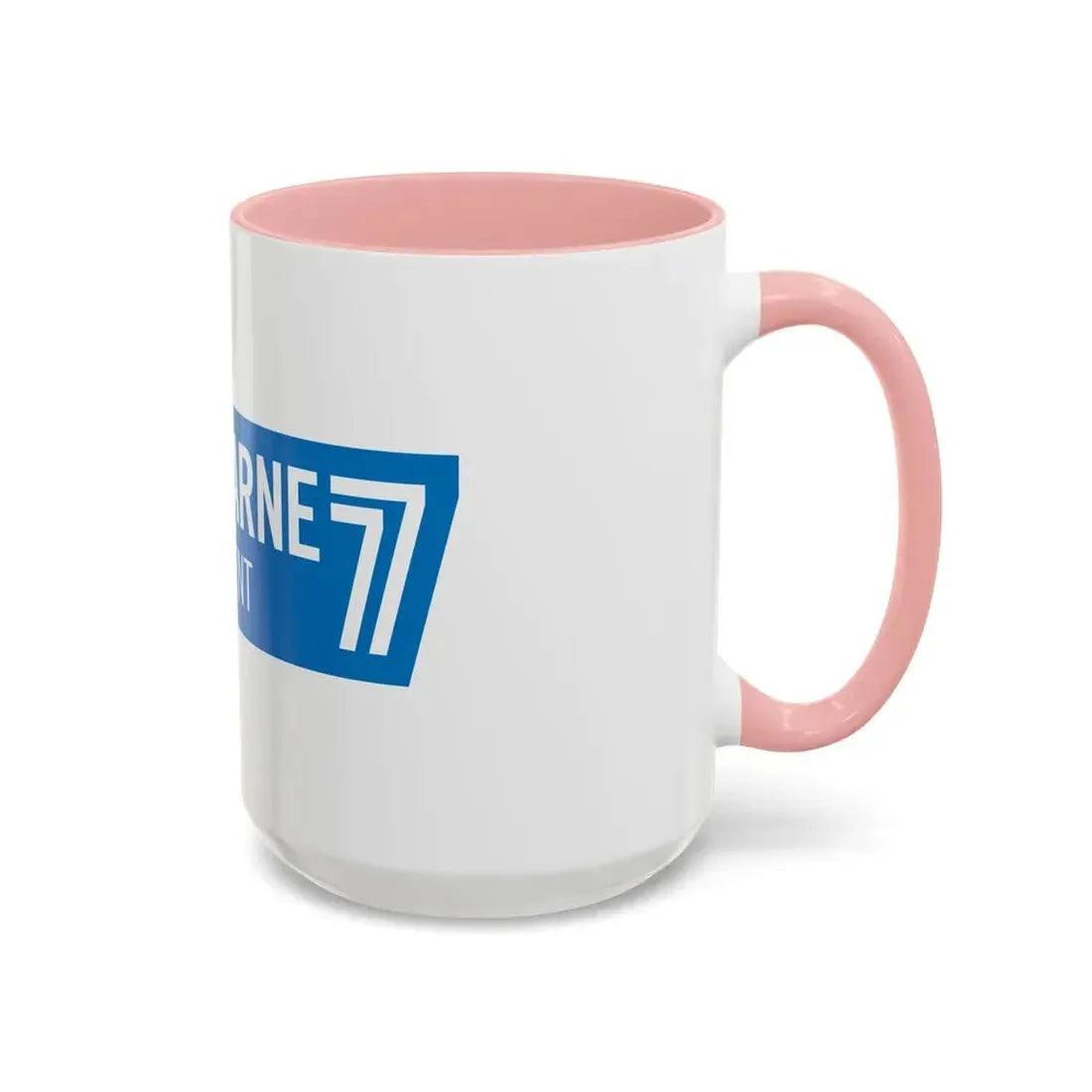 Flag of Seine et Marne France - Accent Coffee Mug - Go Mug Yourself
