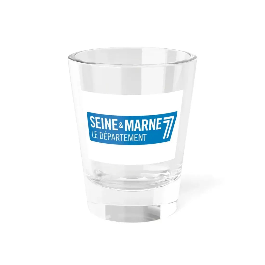 Flag of Seine et Marne France - Shot Glass 1.5oz 1.5oz - Go Mug Yourself