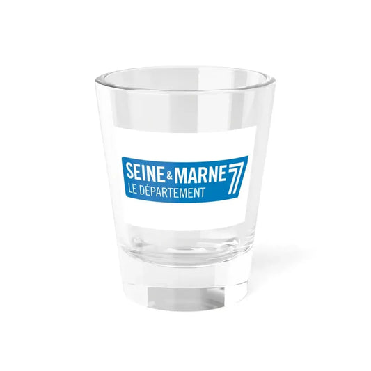 Flag of Seine et Marne France - Shot Glass 1.5oz 1.5oz - Go Mug Yourself