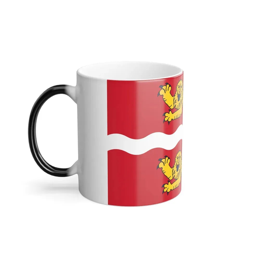 Flag of Seine Maritime France 2 - Color Changing Coffee Mug - Go Mug Yourself