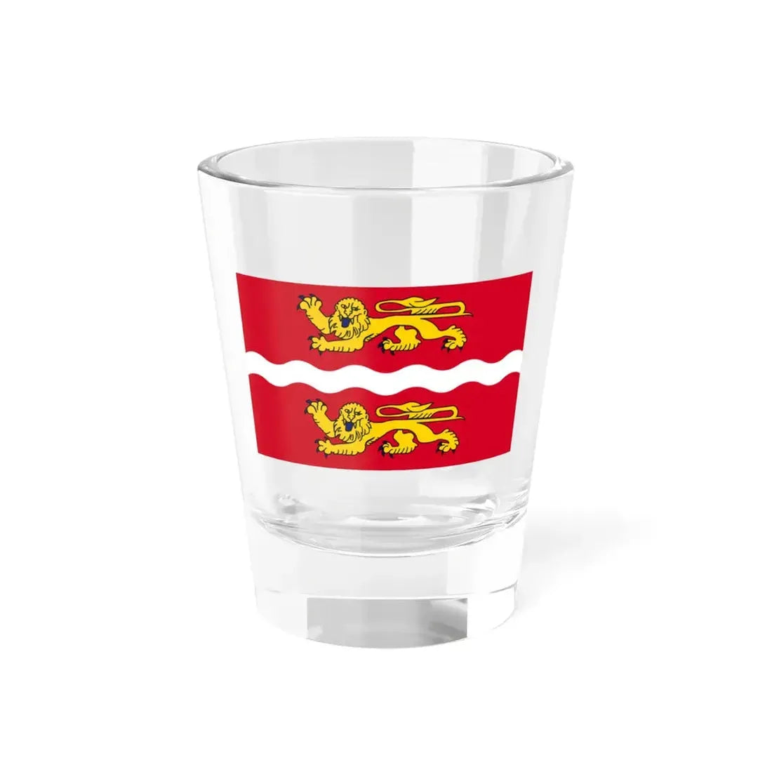 Flag of Seine Maritime France 2 - Shot Glass 1.5oz 1.5oz - Go Mug Yourself