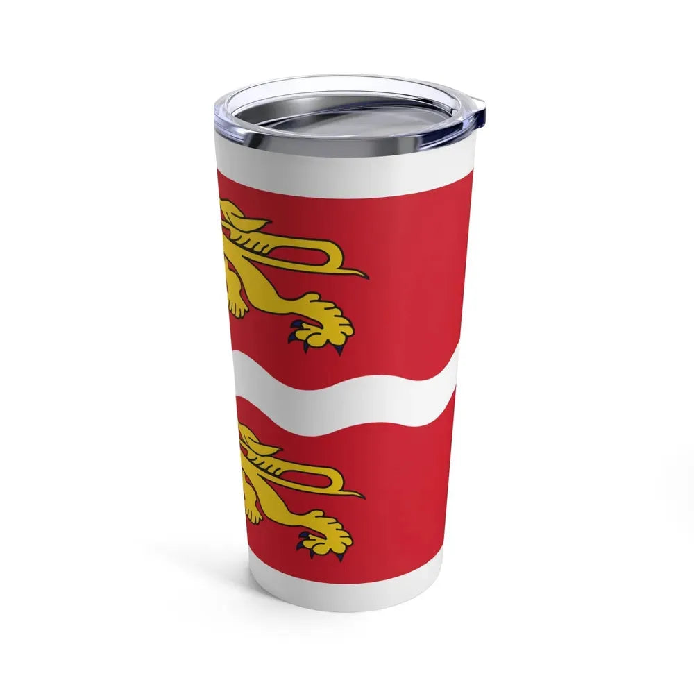 Flag of Seine Maritime France 2 - Tumbler 20oz - Go Mug Yourself