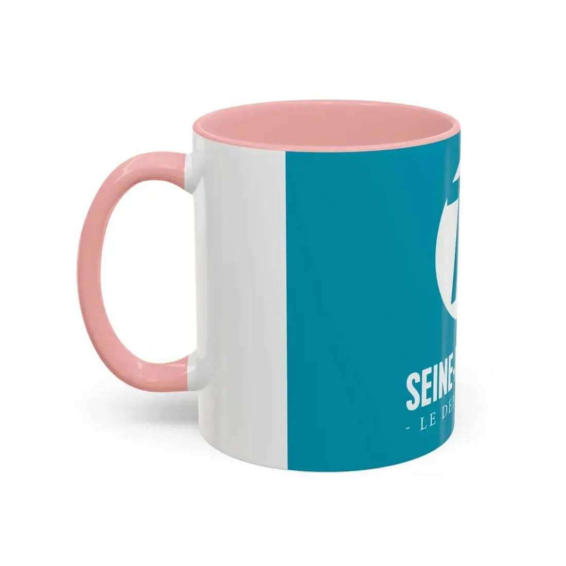 Flag of Seine Maritime France - Accent Coffee Mug - Go Mug Yourself