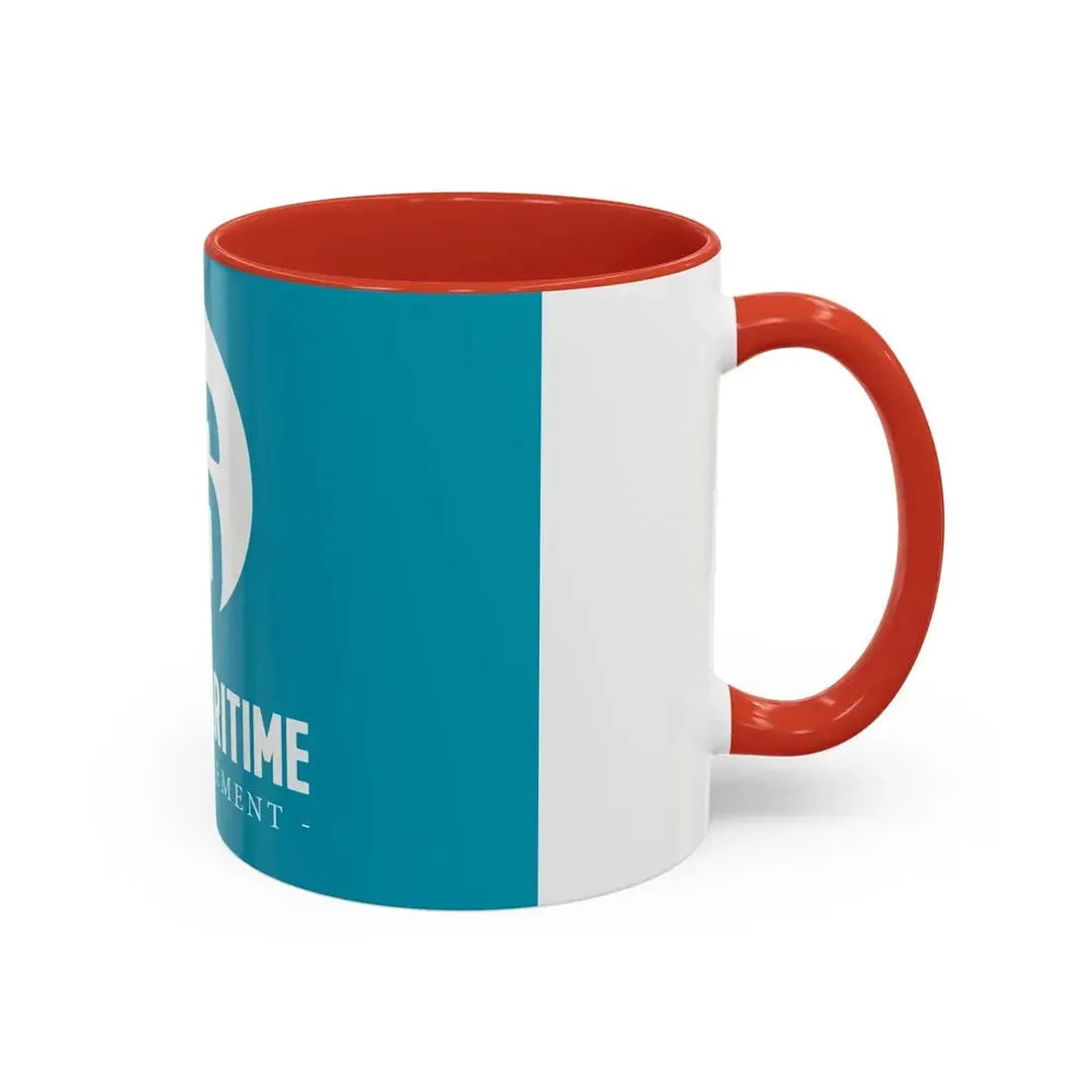 Flag of Seine Maritime France - Accent Coffee Mug - Go Mug Yourself