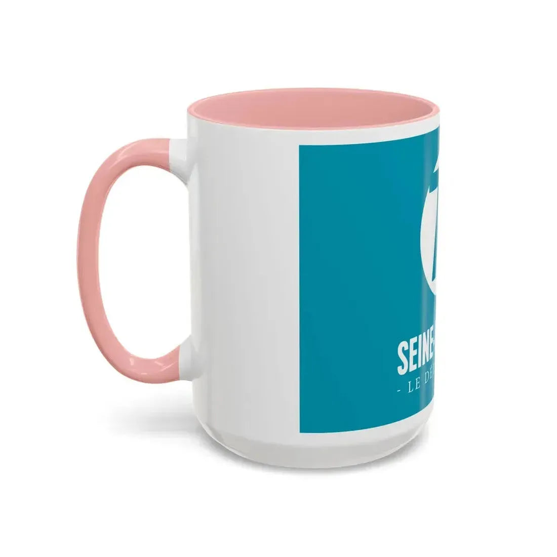 Flag of Seine Maritime France - Accent Coffee Mug - Go Mug Yourself