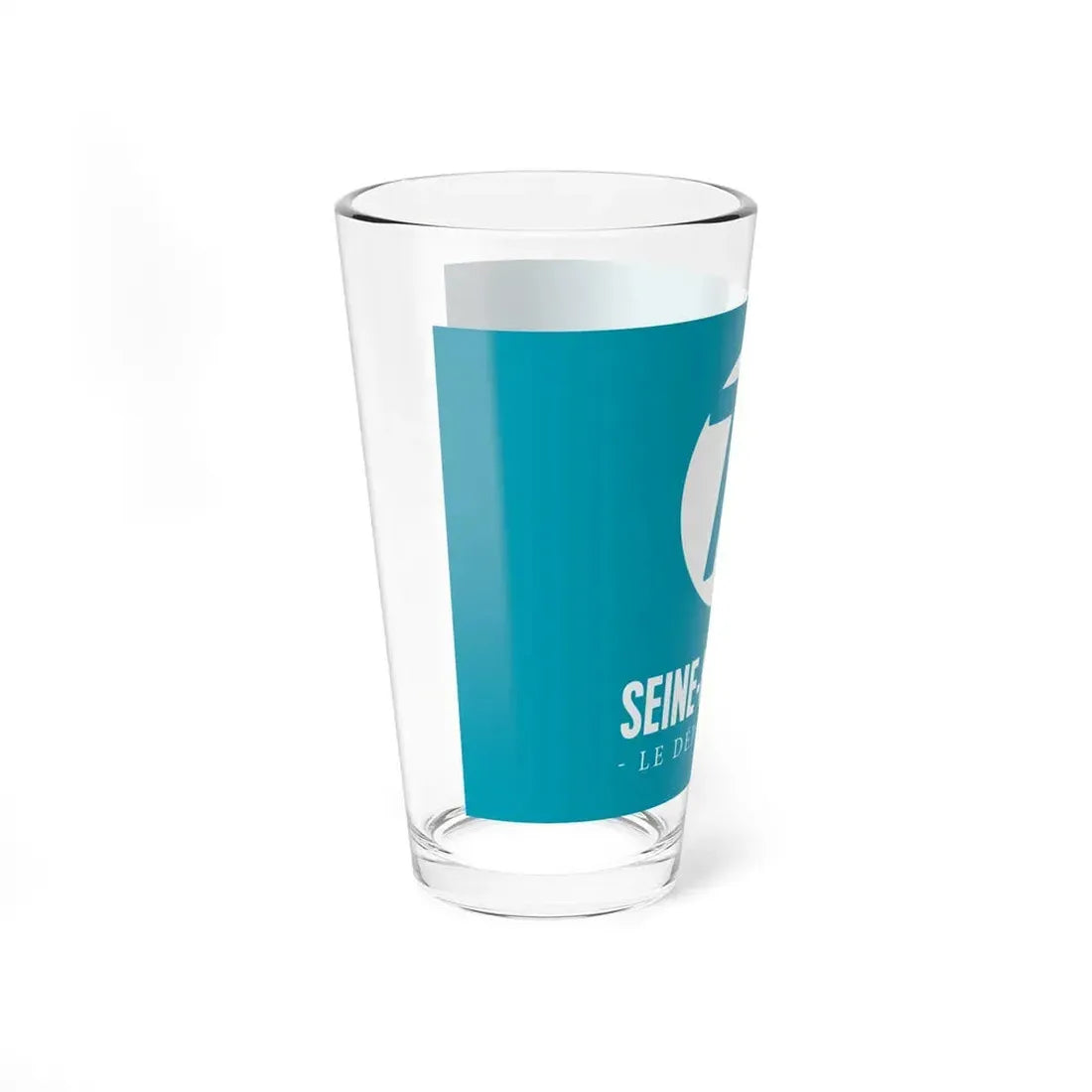 Flag of Seine Maritime France - Pint Glass 16oz - Go Mug Yourself