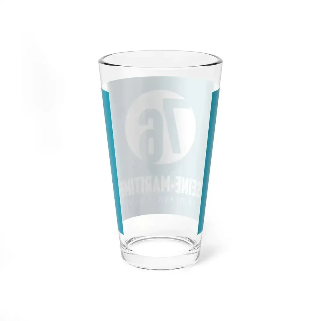 Flag of Seine Maritime France - Pint Glass 16oz - Go Mug Yourself