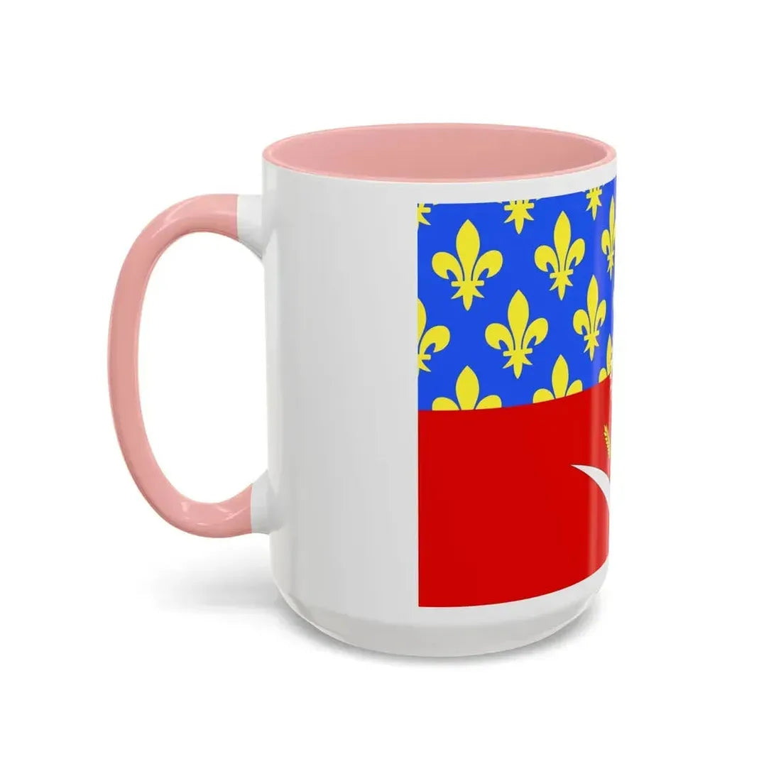 Flag of Seine Saint Denis France - Accent Coffee Mug - Go Mug Yourself