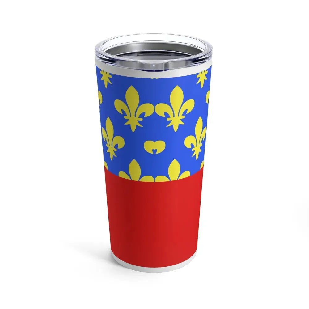 Flag of Seine Saint Denis France - Tumbler 20oz - Go Mug Yourself