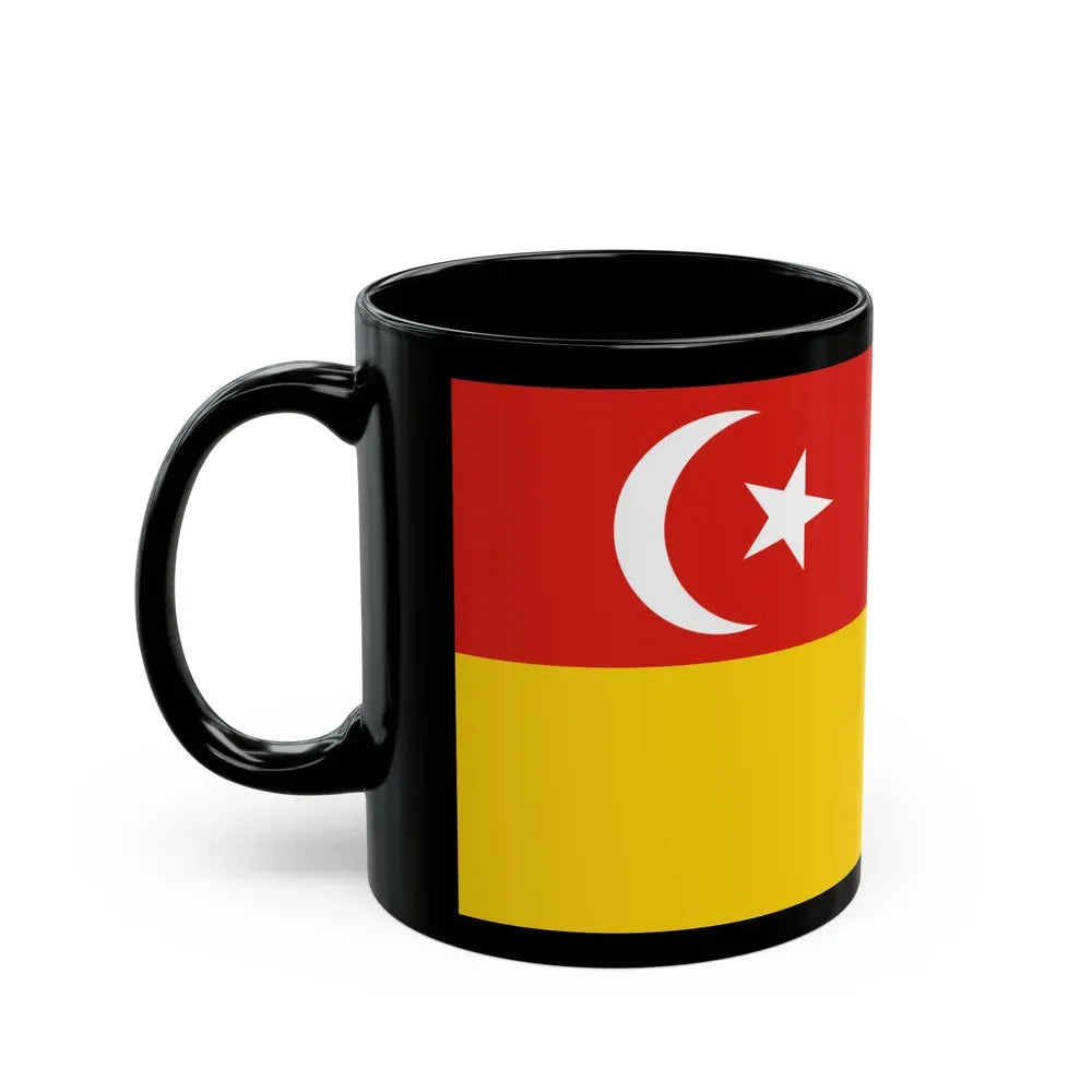 Flag of Selangor Malaysia - Black Coffee Mug - Go Mug Yourself