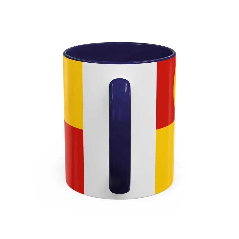 Flag of Selangor pre 1965 Malaysia - Accent Coffee Mug - Go Mug Yourself