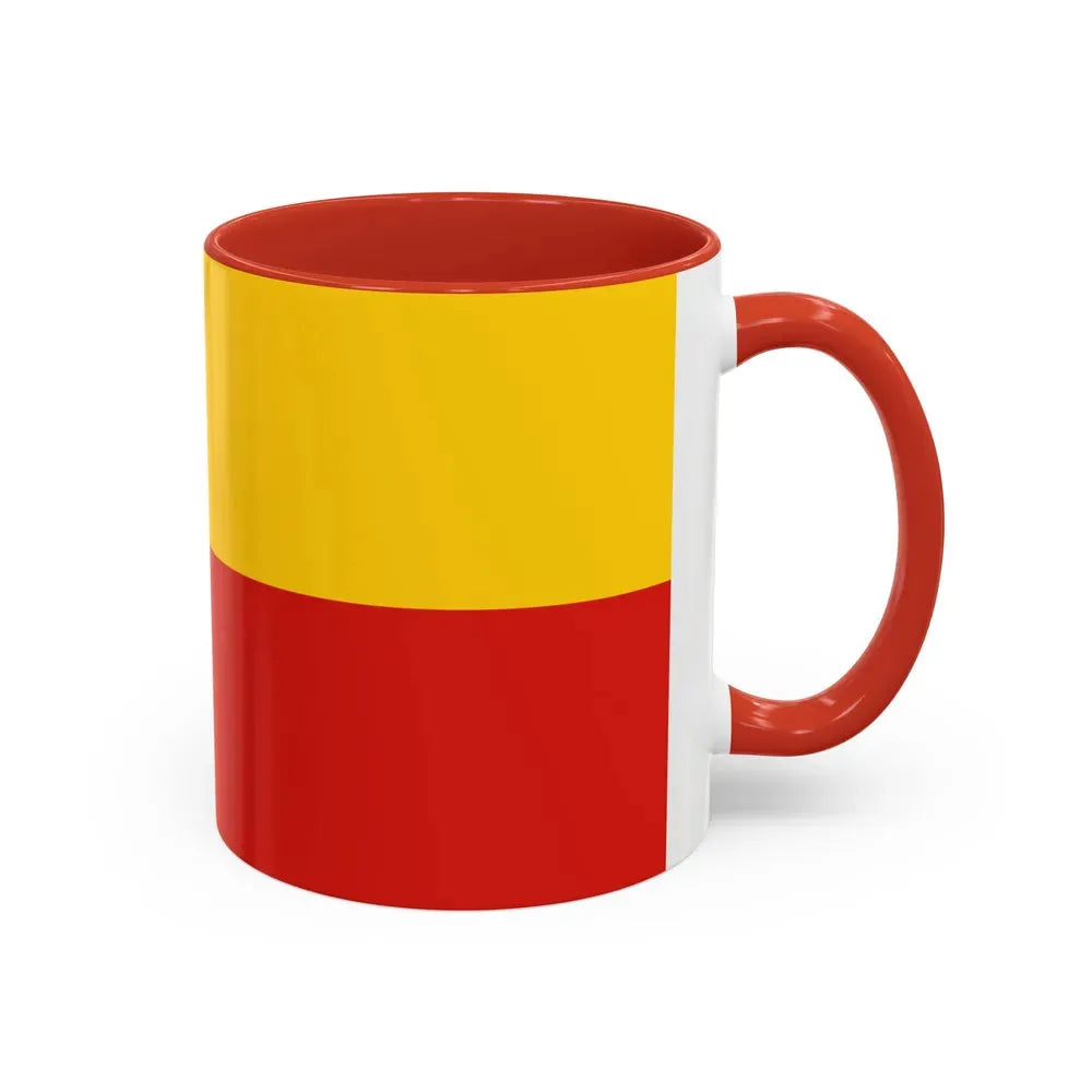 Flag of Selangor pre 1965 Malaysia - Accent Coffee Mug - Go Mug Yourself