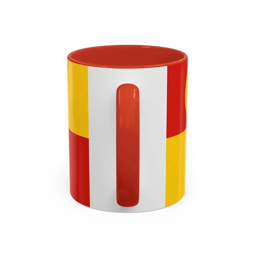 Flag of Selangor pre 1965 Malaysia - Accent Coffee Mug - Go Mug Yourself