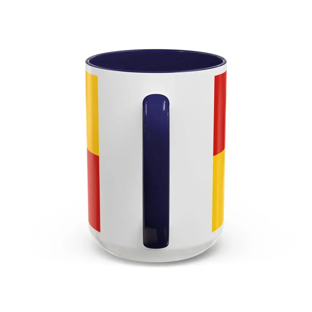 Flag of Selangor pre 1965 Malaysia - Accent Coffee Mug - Go Mug Yourself