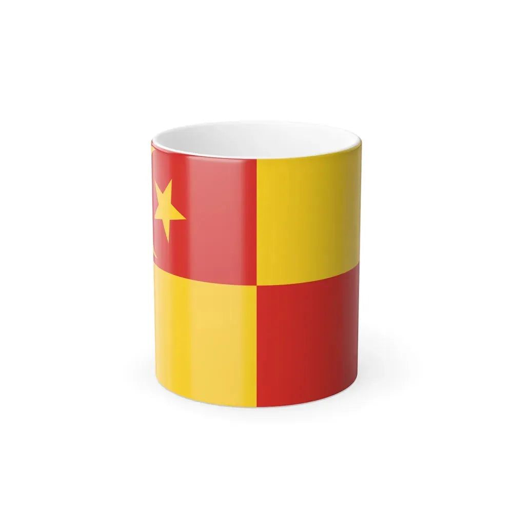 Flag of Selangor pre 1965 Malaysia - Color Changing Coffee Mug 11oz - Go Mug Yourself