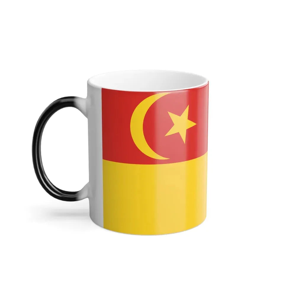 Flag of Selangor pre 1965 Malaysia - Color Changing Coffee Mug - Go Mug Yourself