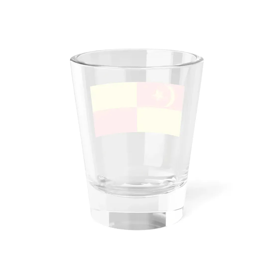 Flag of Selangor pre 1965 Malaysia - Shot Glass 1.5oz - Go Mug Yourself