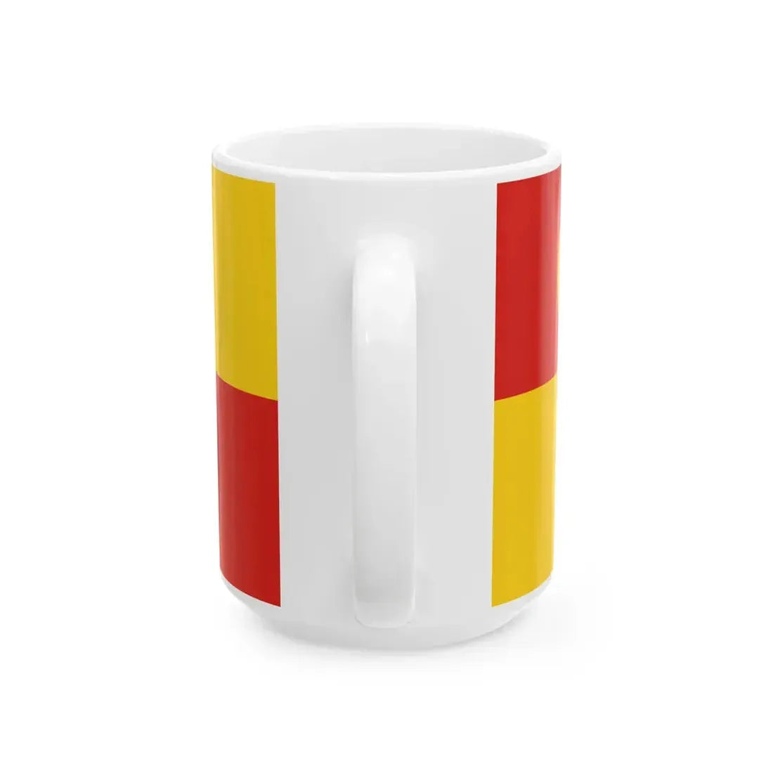 Flag of Selangor pre 1965 (Malaysia) White Coffee Mug - Go Mug Yourself