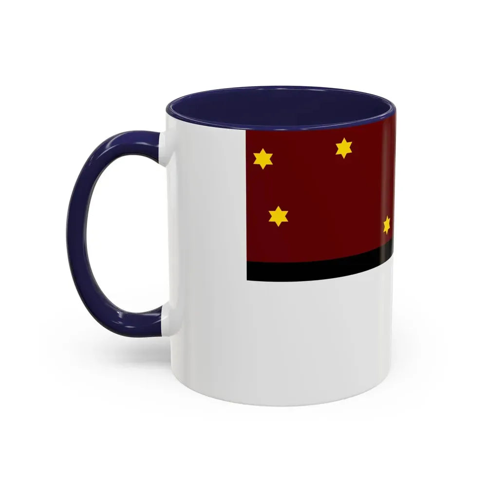 Flag of Selk'nam - Accent Coffee Mug - Go Mug Yourself