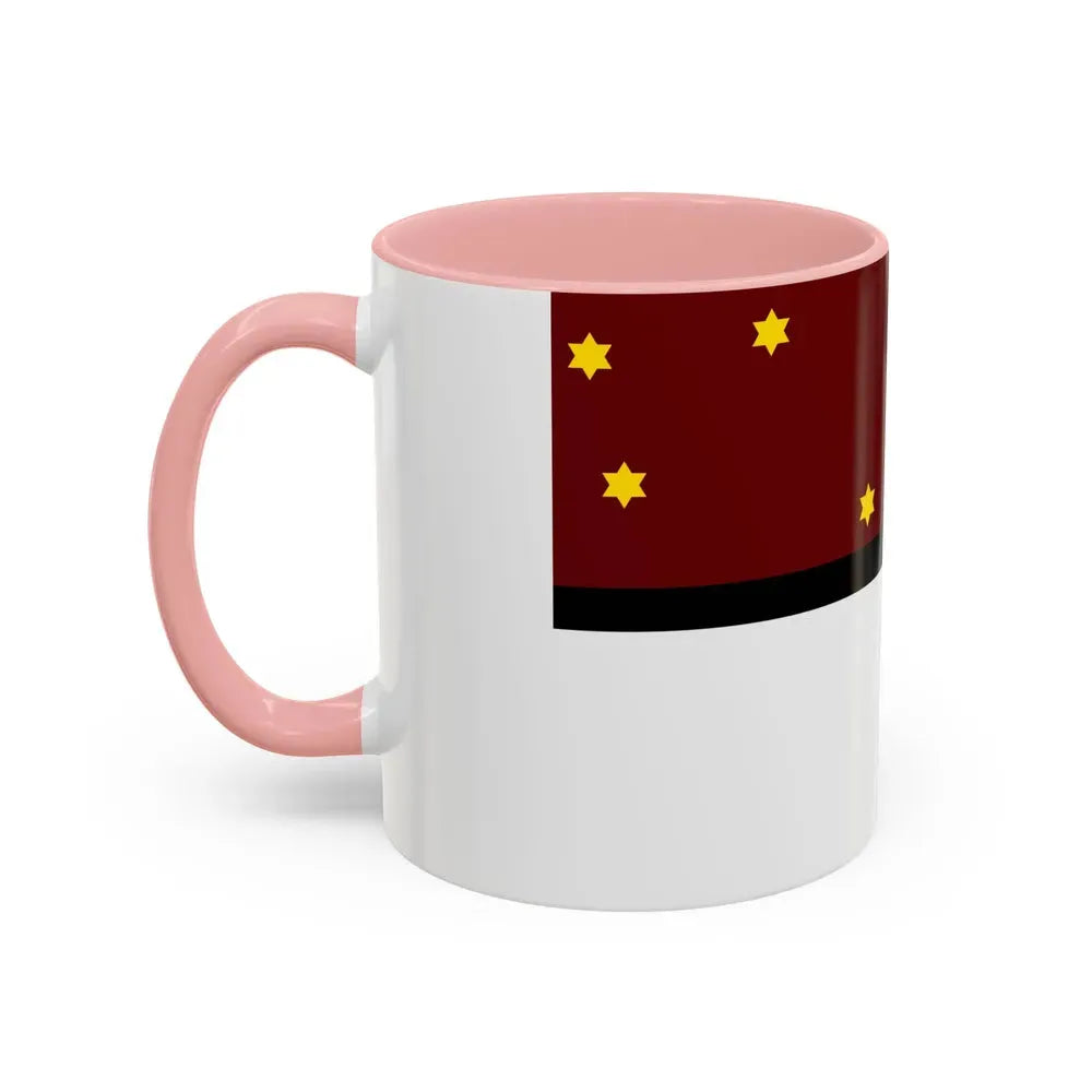 Flag of Selk'nam - Accent Coffee Mug - Go Mug Yourself