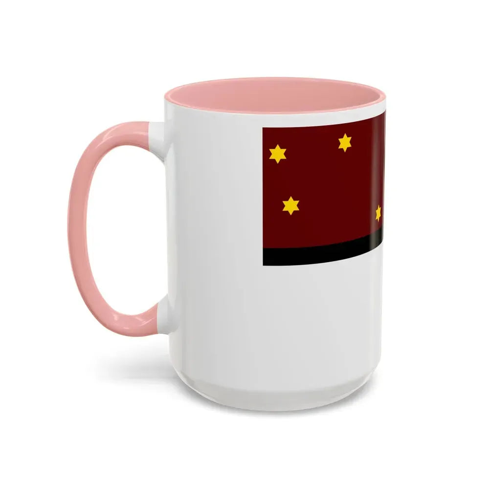 Flag of Selk'nam - Accent Coffee Mug - Go Mug Yourself