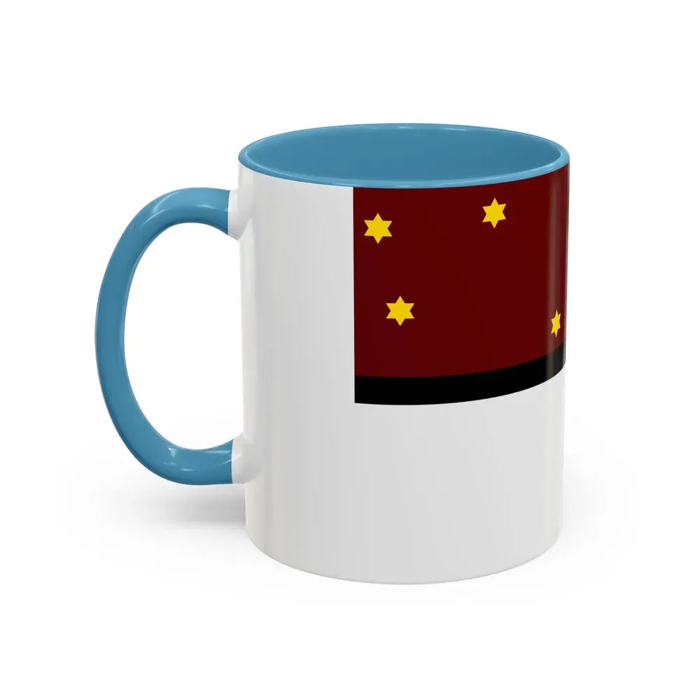 Flag of Selk'nam - Accent Coffee Mug - Go Mug Yourself