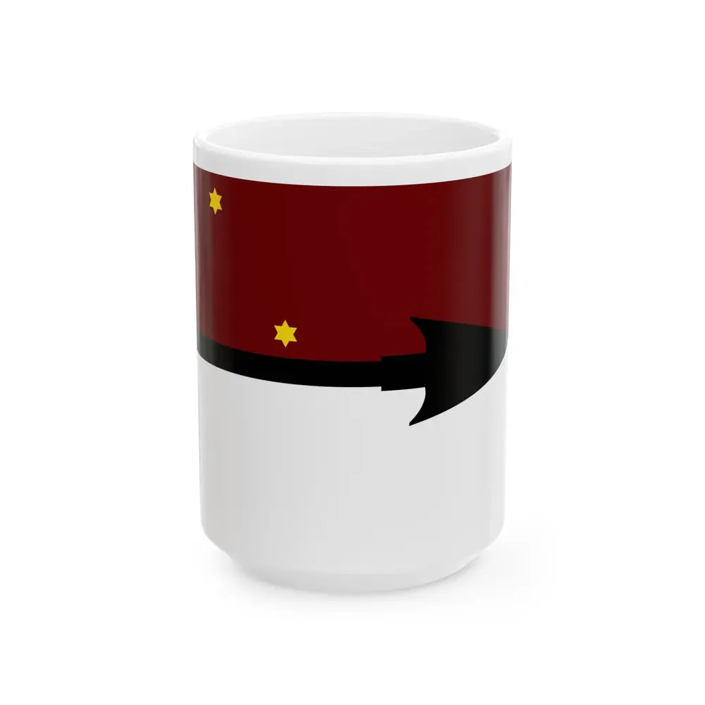Flag of Selk'nam - White Coffee Mug 15oz - Go Mug Yourself