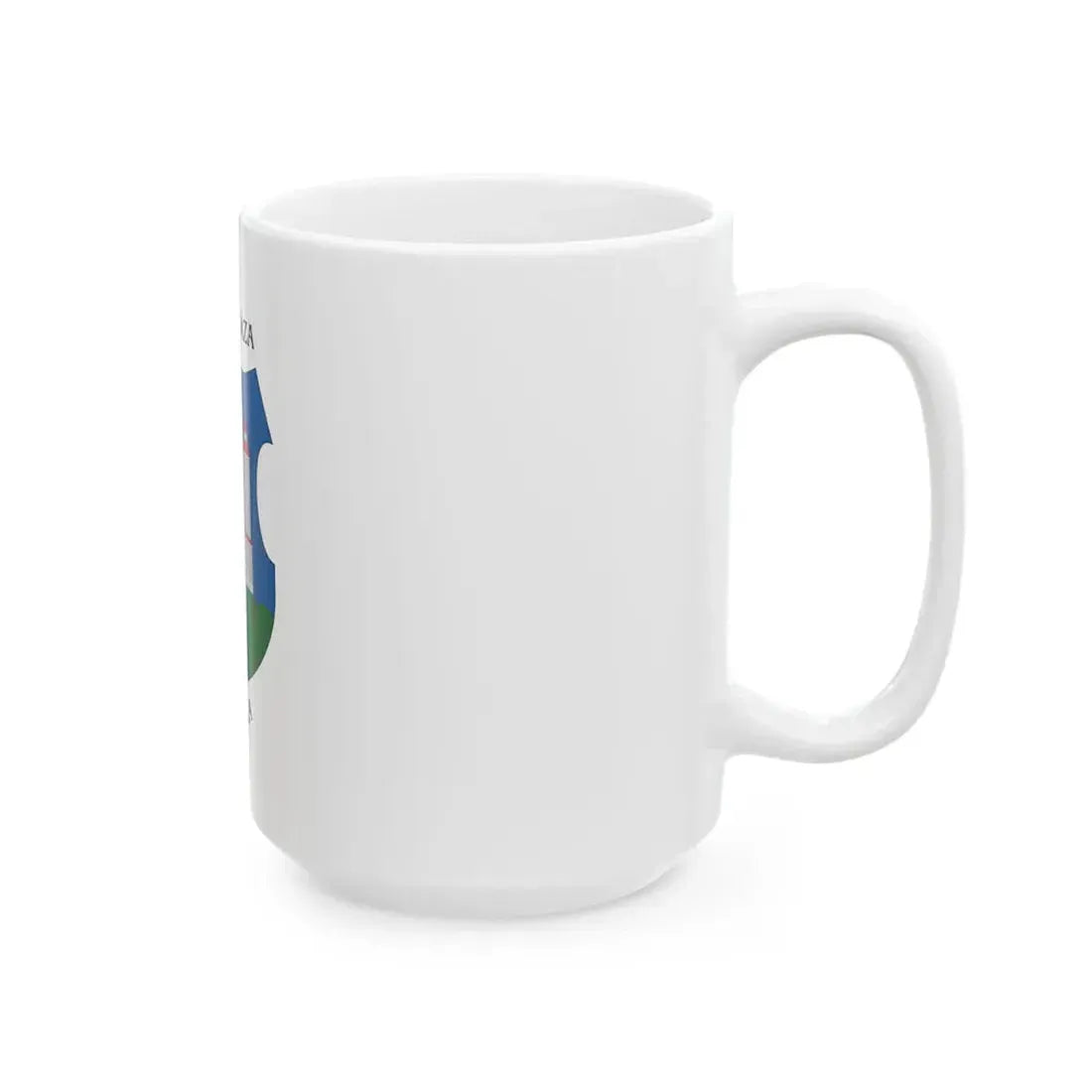 Flag of Semjenhaza (Hungary) White Coffee Mug - Go Mug Yourself