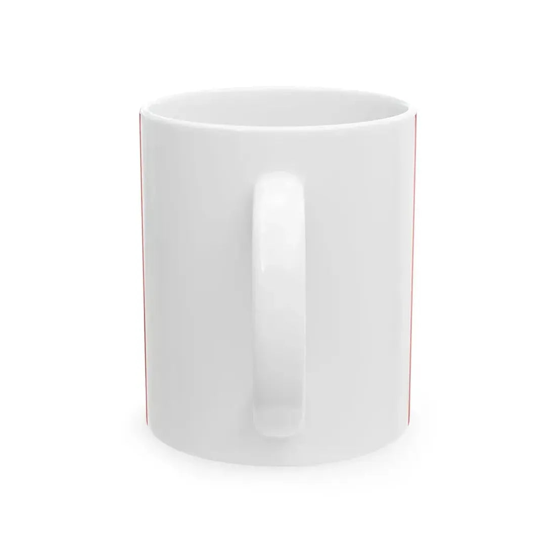 Flag of Senhata Akita 1966-2004 (Japan) White Coffee Mug - Go Mug Yourself