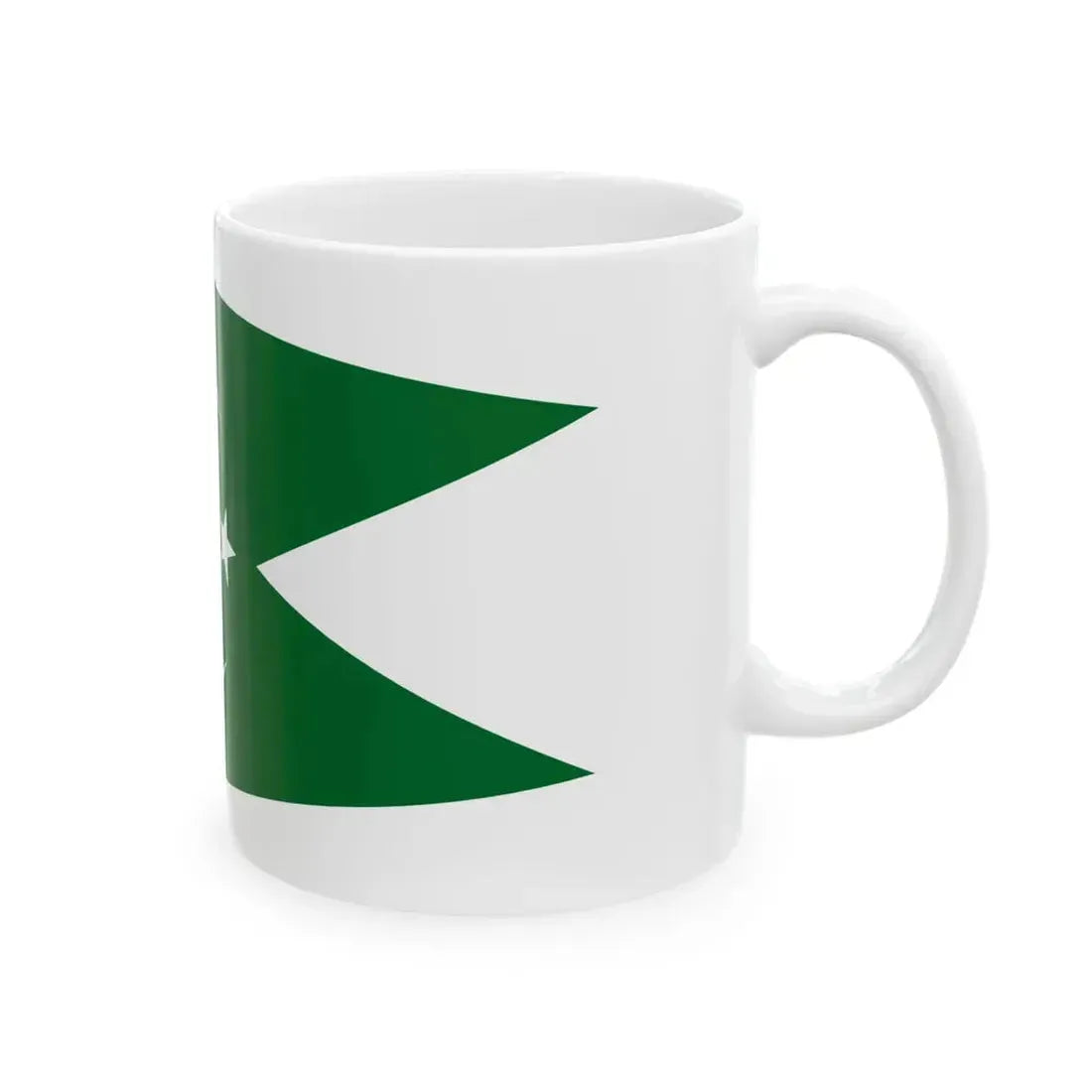 Flag of senior officer of the Navy of Egypt 1922-1952 (Egypt) White Coffee Mug - Go Mug Yourself